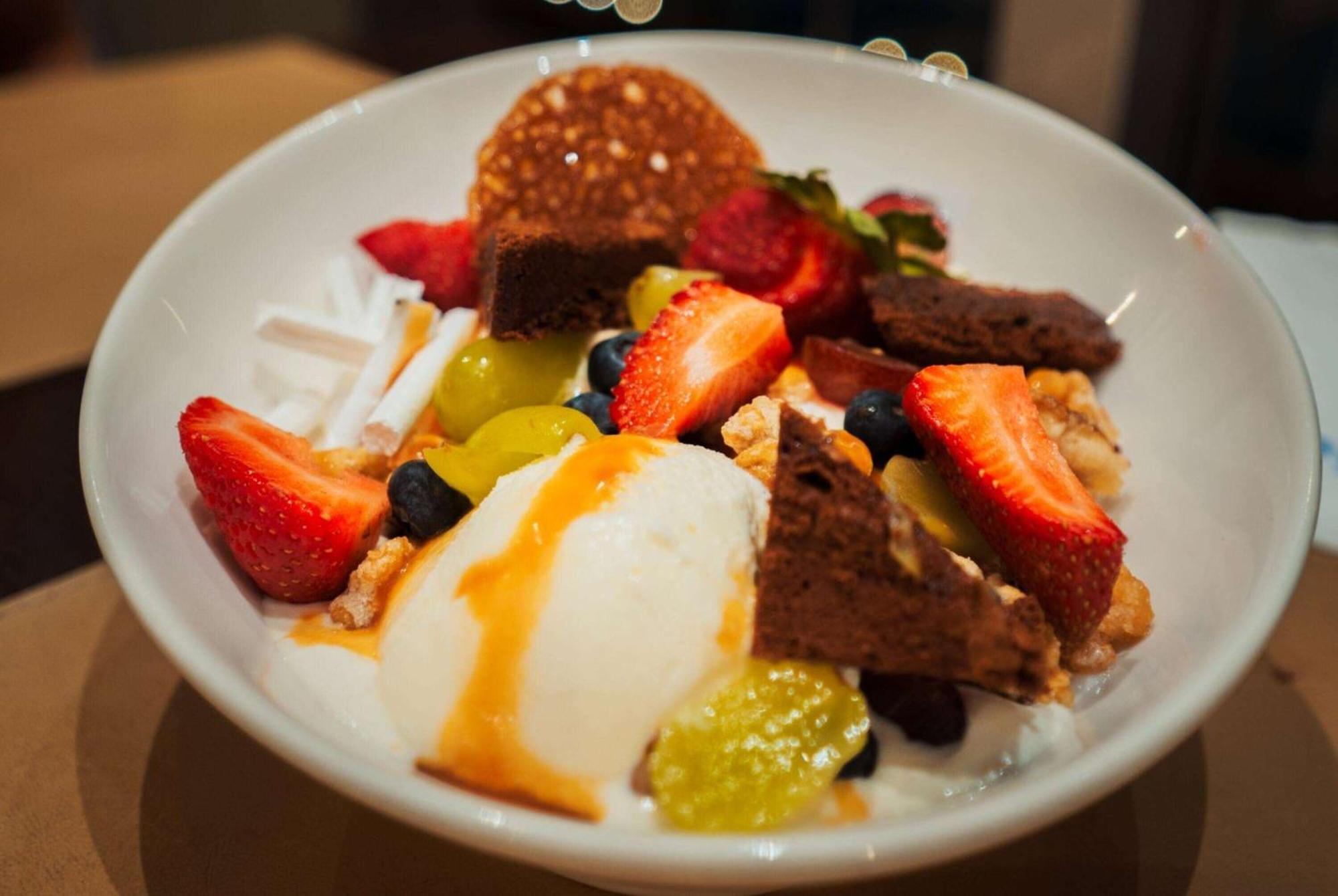 蒂格雷温德姆诺代尔塔酒店 - 布宜诺斯艾利斯 外观 照片 Fruit salad with yogurt